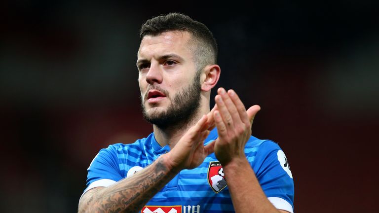STOKE ON TRENT, ENGLAND - NOVEMBER 19: Jack Wilshere of AFC Bournemouth during the Premier League match between Stoke City and AFC Bournemouth at Bet365 St