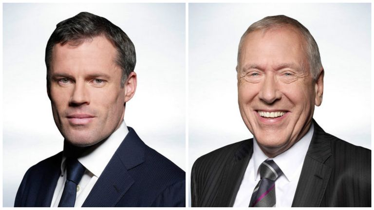 Jamie Carragher and Martin Tyler