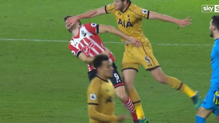 Jan Vertonghen could face retrospective action for this clash.