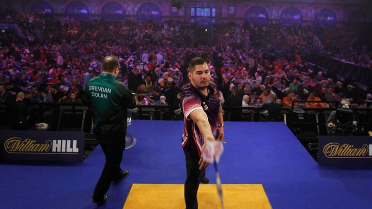 Jelle Klaasen was too strong for Brendan Dolan