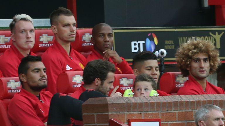 <<enter caption here>> at Old Trafford on August 3, 2016 in Manchester, England.