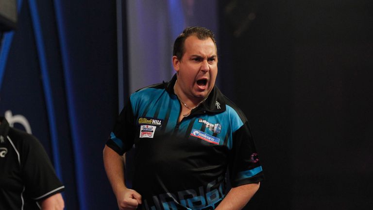 Kim Huybrechts beat Max Hopp to set up his last 16 meeting with Phil Taylor