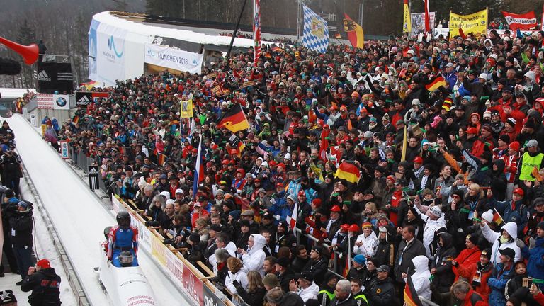 General view of Konigssee resort in Germany
