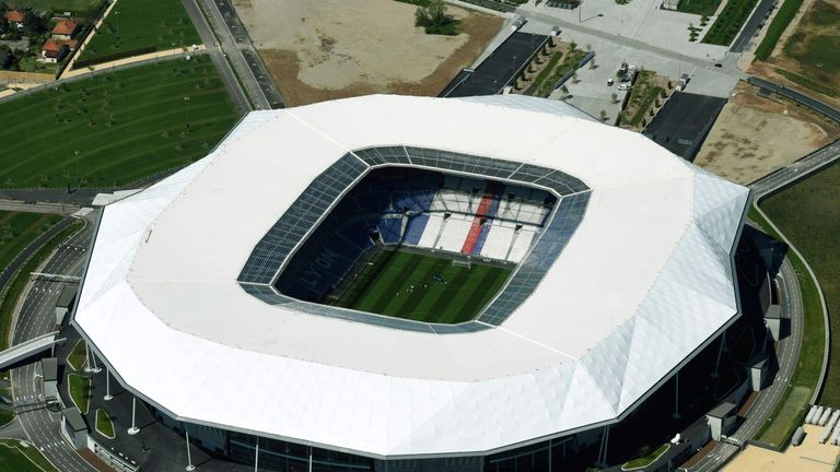 Lyon's Parc OL stadium will host the 2018 Europa League final