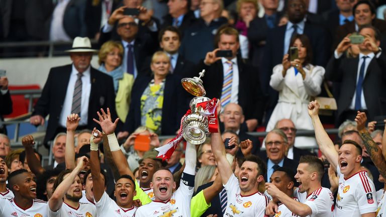 Manchester United, FA Cup winners, 2016