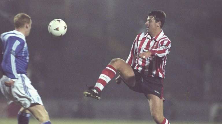 Matt Le Tissier played for Southampton from 1986 to 2002