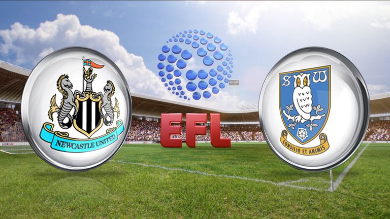 Sky Bet EFL - Newcastle United v Sheffield Wednesday