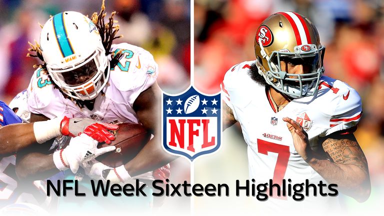 NFL Week Sixteen Highlights