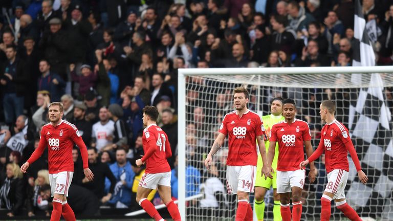 Nicklas Bendtner of Nottingham Forest
