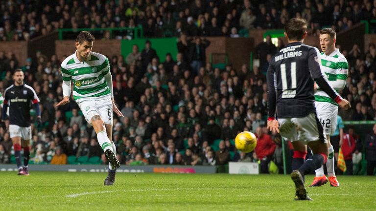 Nir Bitton doubles the home side's lead with a sweet finish