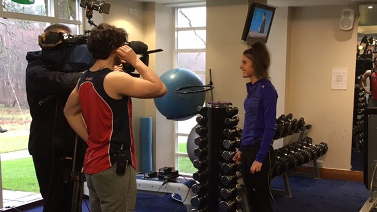 There's little rest for Olivia Breen despite the festivities