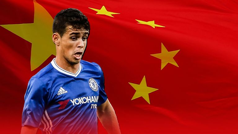 Former Chelsea forward Oscar has joined Chinese Super League side Shanghai SIPG