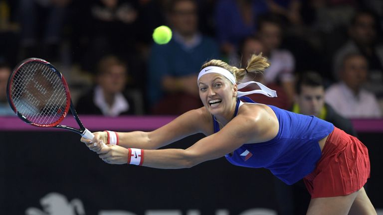 Petra Kvitova was attacked by an intruder on Tuesday