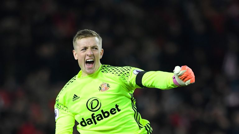 Jordan Pickford of Sunderland