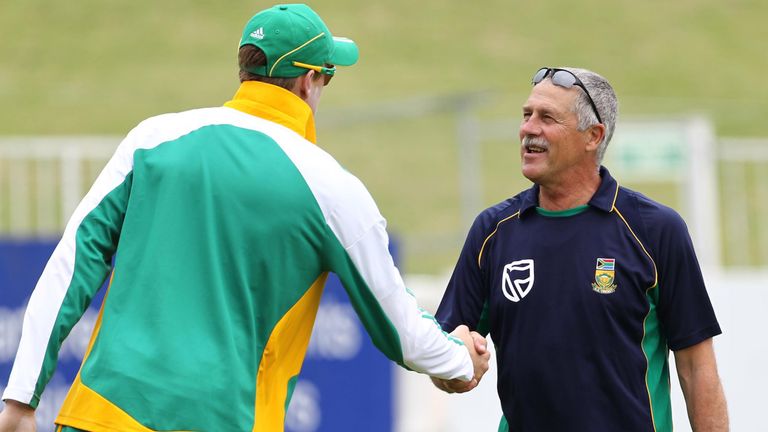 Ray Jennings (right) is a former coach of South Africa