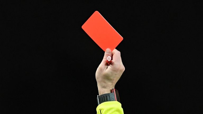 Red cards will be introduced into cricket next year