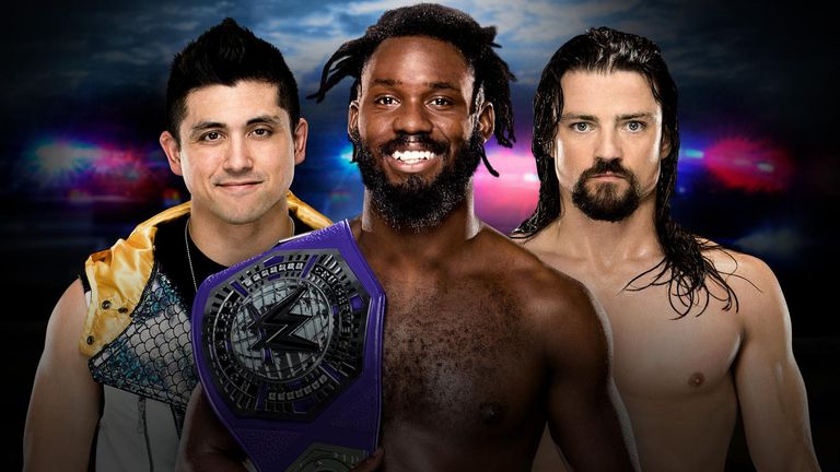 WWE Roadblock - Rich Swann v TJ Perkins v The Brian Kendrick