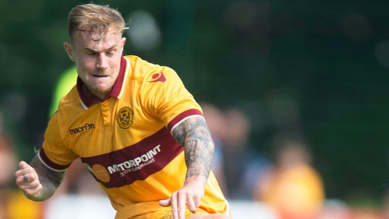Motherwell defender Richard Tait