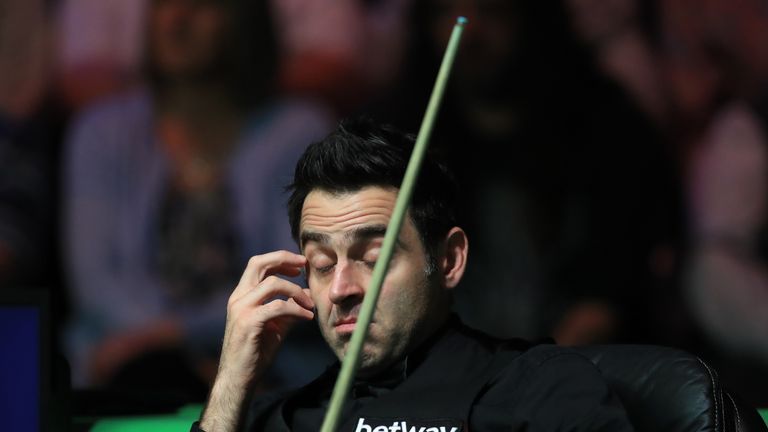 Ronnie O'Sullivan fell short in his bid for a sixth UK title