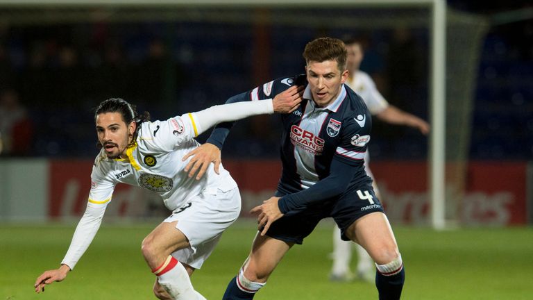 23/12/16  .  ROSS COUNTY v PARTICK THISTLE  .  GLOBAL ENERGY STADIUM - DINGWALL  .  Partick's Ryan Edwards 