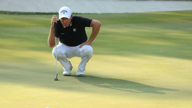 Sam Brazel fired a solid 67 to earn a share of the lead in only his ninth European Tour start