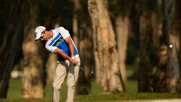 HONG KONG - DECEMBER 08:  Sebastien Gros of France pictured during the round one of the UBS Hong Kong Open 2016 at The Hong Kong Golf Club on December 8, 2