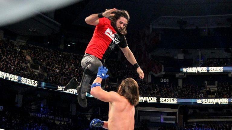 WWE Survivor Series 2016 - Seth Rollins v AJ Styles