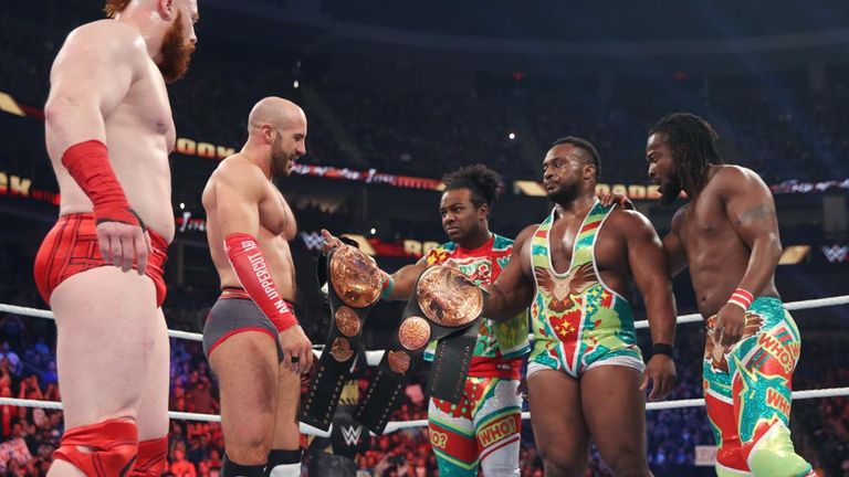 The New Day + Cesaro and Sheamus