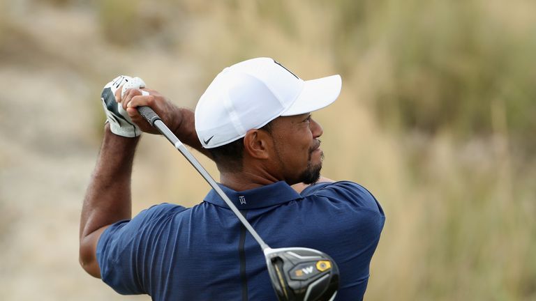 Woods was far more consistent with the driver on day two