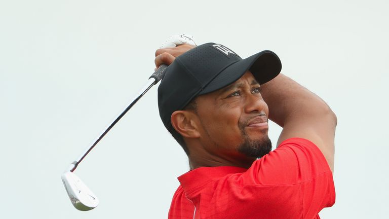 Tiger Woods during the final round of the Hero World Challenge