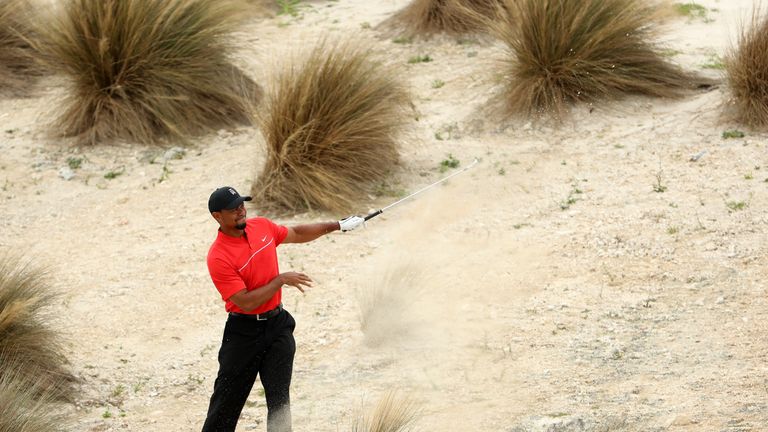 Tiger Woods during the final round of the Hero World Challenge 