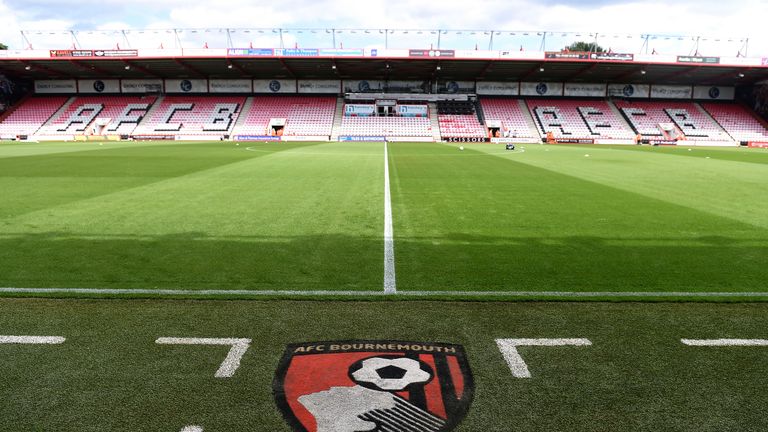 A general view of the Vitality Stadium