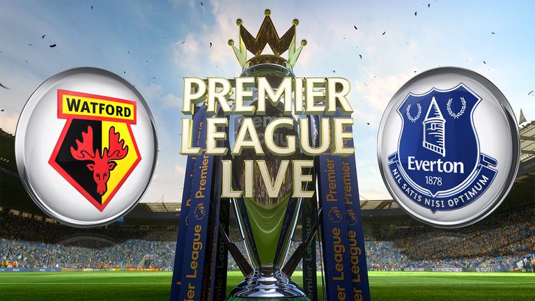 Watford face Everton live on Sky Sports on Saturday lunchtime. Watch live coverage from 11.30am on SS1.