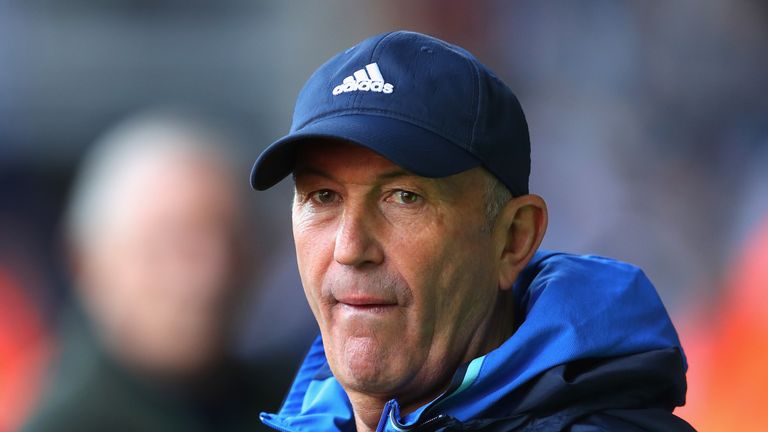 West Bromwich Albion manager Tony Pulis