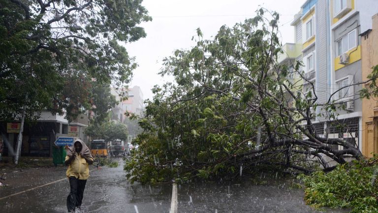The east Indian coast has been ravaged over the last few days