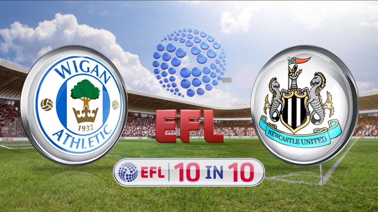 The 10 in 10 action continues as Wigan welcome Newcastle. Watch live coverage on SS1 from 7.30pm on Wednesday.