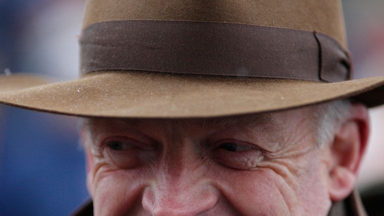 Willie Mullins pictured at Fairyhouse racecourse