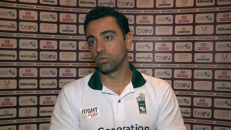 Xavi sits down to answer questions on Pep, Messi and much more