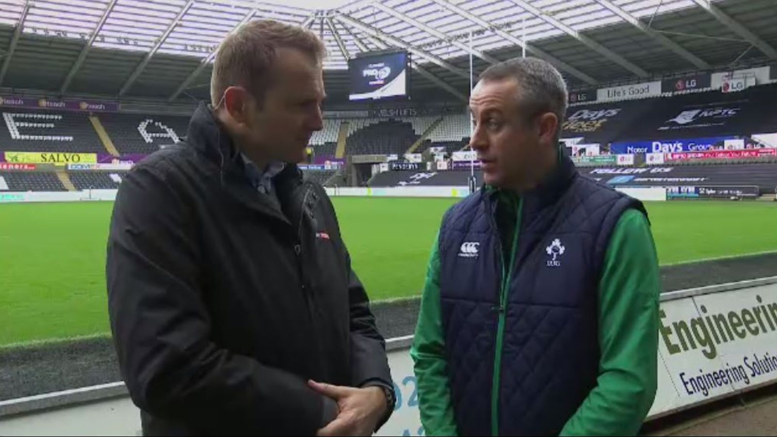 WATCH Referee John Lacey explains new rugby tackle laws Rugby Union