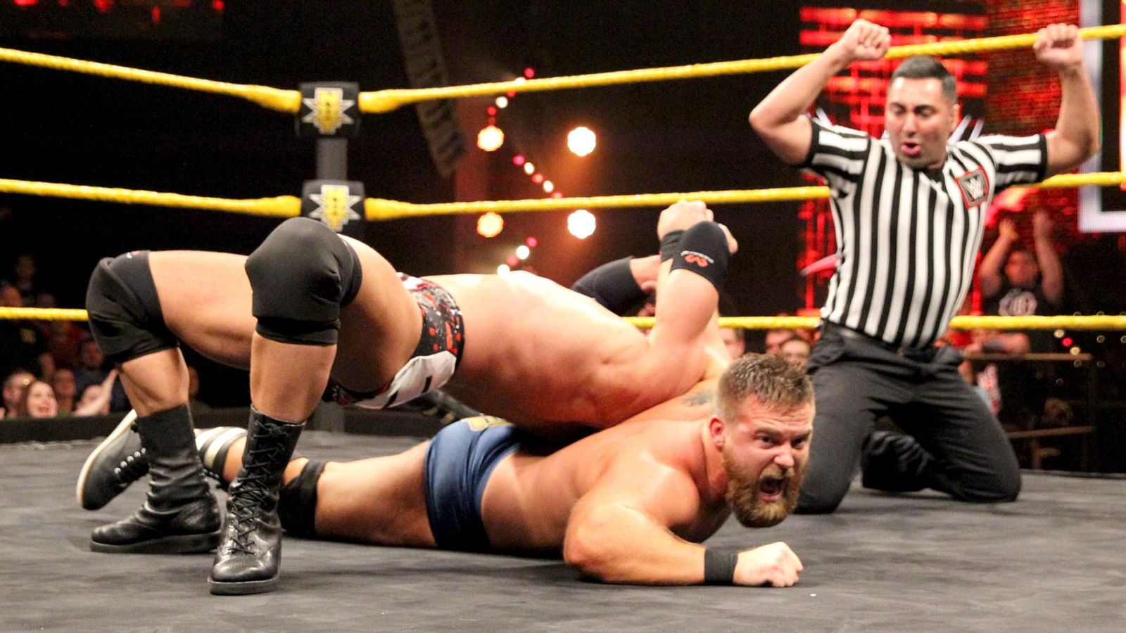 Tagging Rugby Belts WWE NXT: Tag Team Champions #DIY beat The Revival to keep belts ...