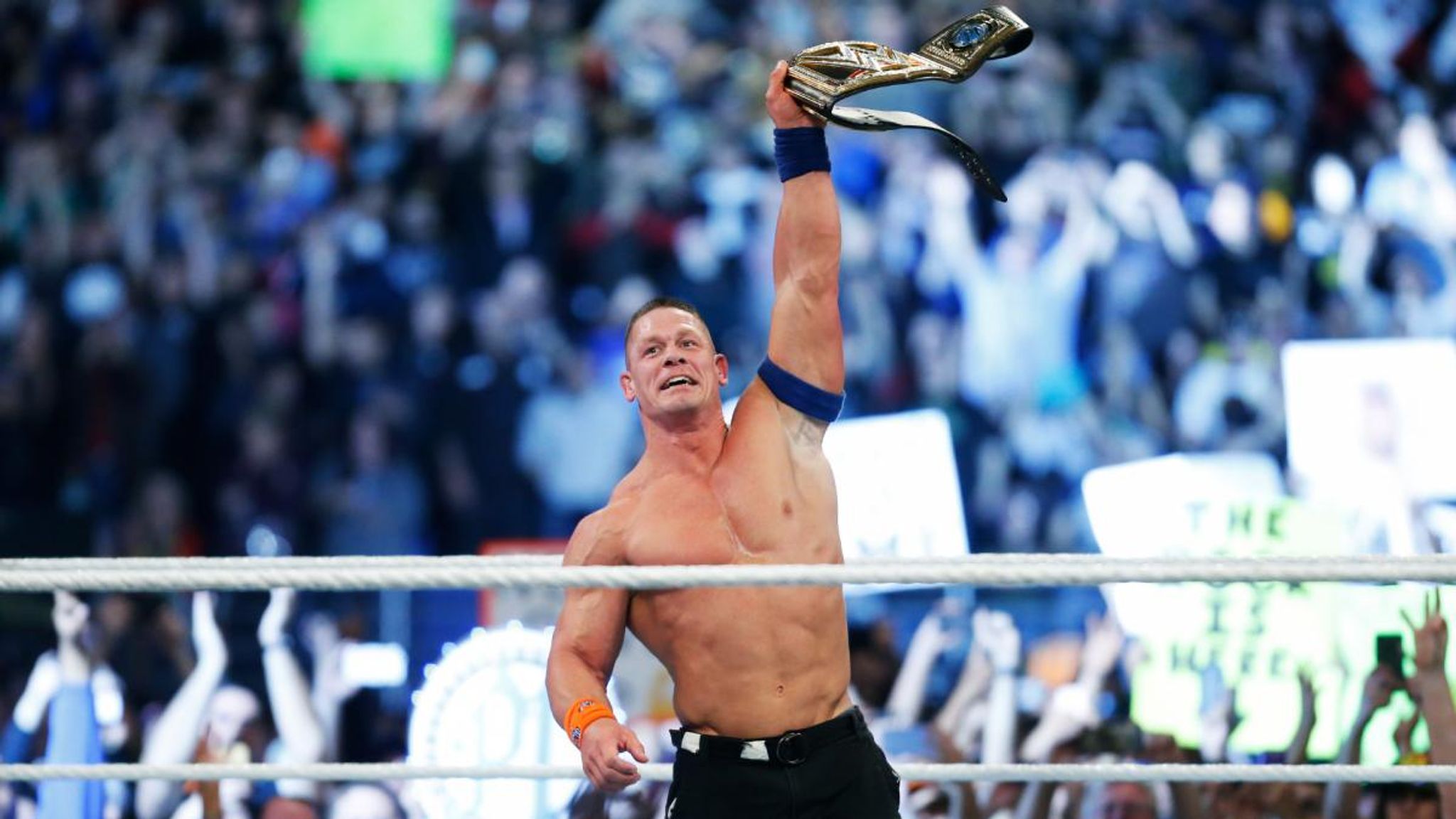 WWE Champion John Cena says he has no plans to retire from the ring | WWE  News | Sky Sports