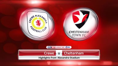 Crewe 0-0 Cheltenham