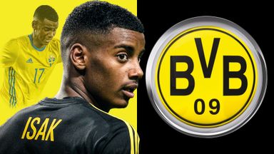 Swedish sensation Alexander Isak has joined Borussia Dortmund