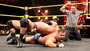Tagging Rugby Belts WWE NXT: Tag Team Champions #DIY beat The Revival to keep belts ...