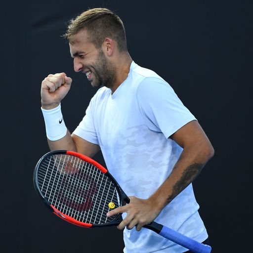 Evans knocks out Cilic