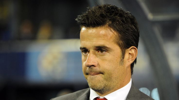 Olympiakos' Portuguese coach Marco Silva is pictured before the UEFA Champions League match v Dinamo Zagreb, October 2015
