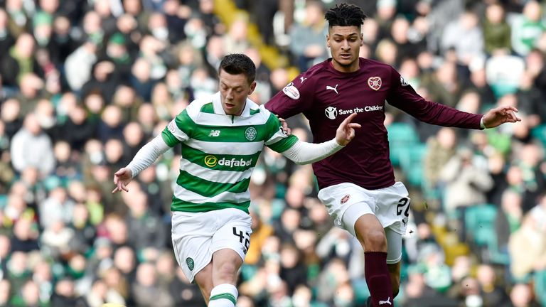 Callum MacGregor came into the Celtic team after Stuart Armstrong was injured in the warm-up