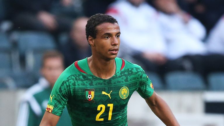 Joel Matip during the International Friendly match between Germany and Cameroon at Borussia Park Stadium on June 1, 2014 in Moenchengladbach, Germany