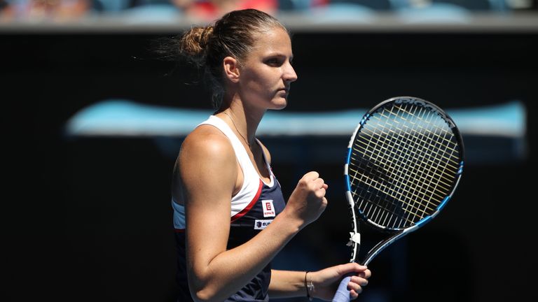 Pliskova has dropped only four games in her first two matches at Melbourne Park