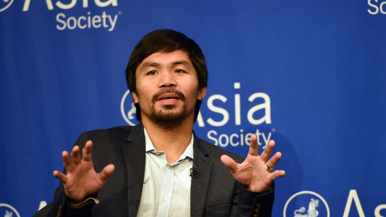 Manny Pacquiao returns to the ring in April